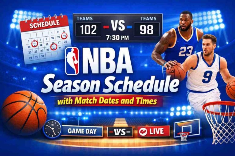 NBA season schedule
