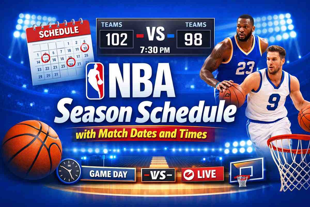 NBA season schedule